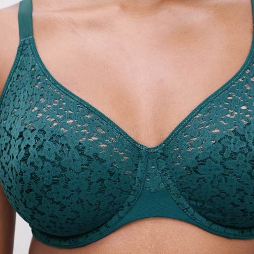 Chantelle Norah Chic green non-padded bra