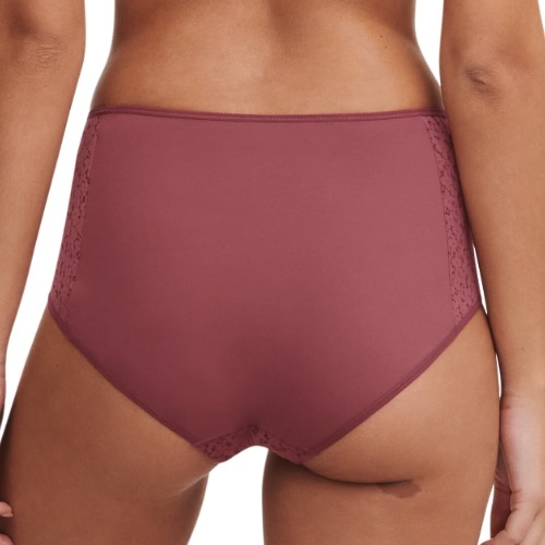 Chantelle Norah red high waist brief