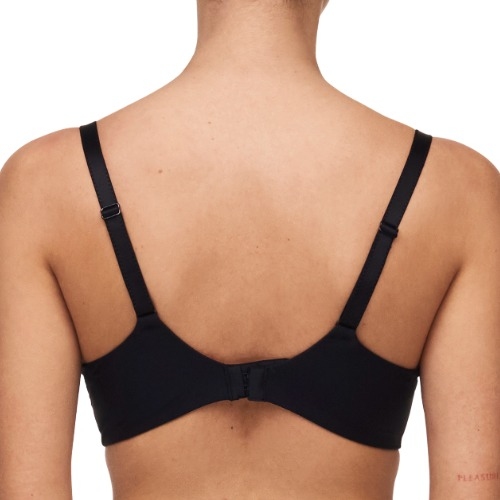 Chantelle Orangerie Dream black non-padded bra