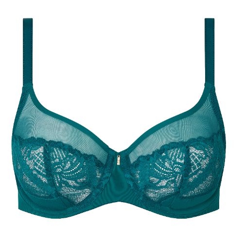 Chantelle Orangerie Dream green non-padded bra