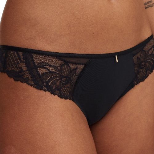 Chantelle Orangerie Dream black thong
