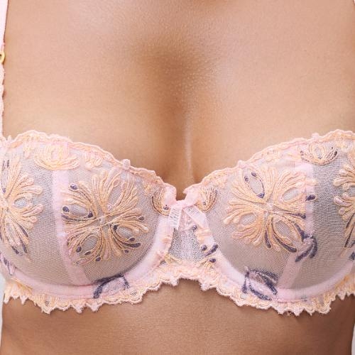 Chantelle Champ Elysees pink non-padded bra