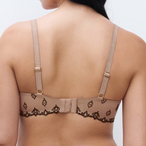 Chantelle Champ Elysees green non-padded bra