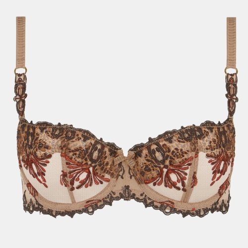 Chantelle Champ Elysees green non-padded bra