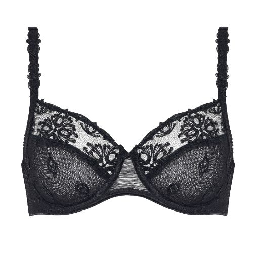 Chantelle Champ Elysees black non-padded bra
