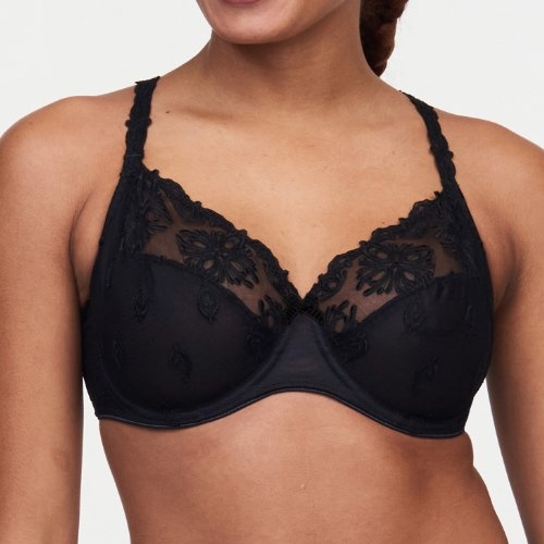 Chantelle Champ Elysees black non-padded bra