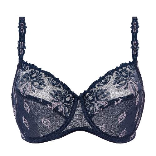 Chantelle Champ Elysees navy blue non-padded bra