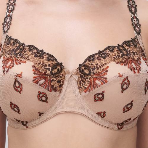 Chantelle Champ Elysees brown non-padded bra