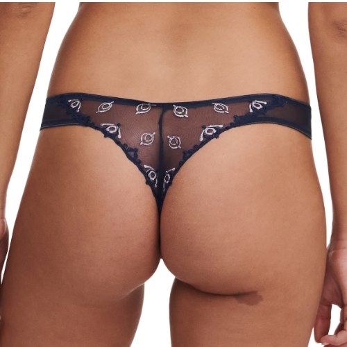 Chantelle Champ Elysees navy blue brief