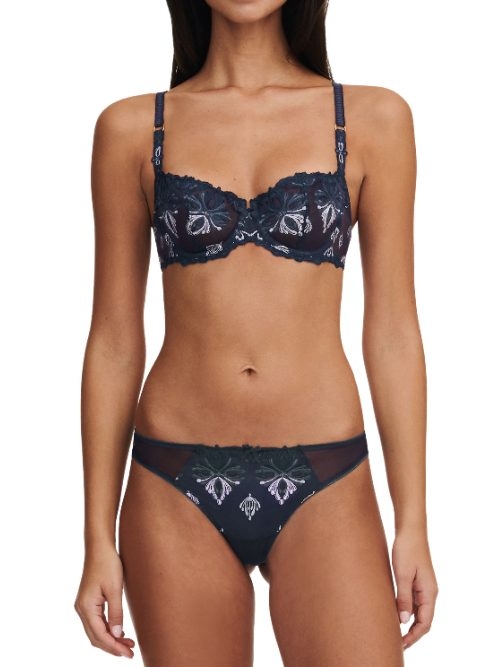 Chantelle Champ Elysees navy blue brief