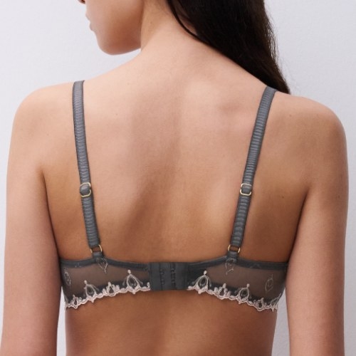 Chantelle Champ Elysees grey non-padded bra