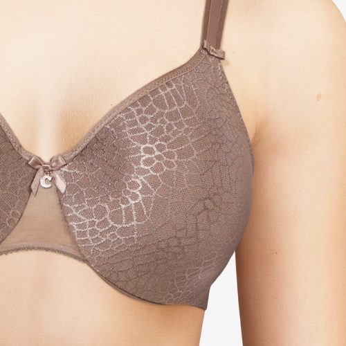 Chantelle Magnifique brown non-padded bra