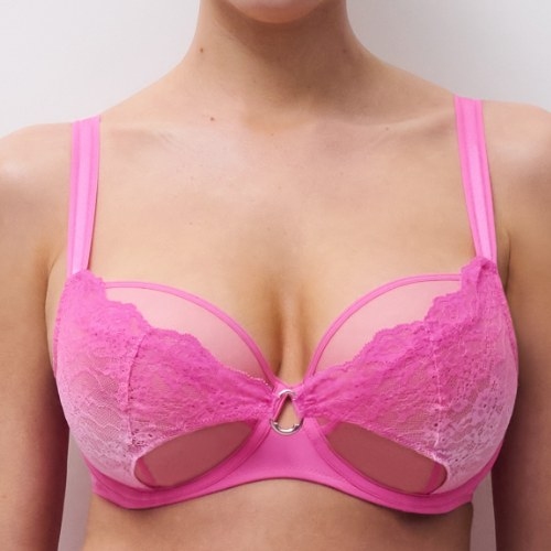 Chantelle Crush pink non-padded bra
