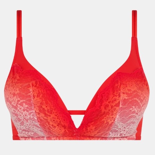 Chantelle Crush red wireless bra