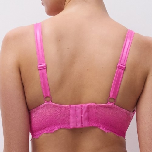 Chantelle Crush pink padded bra