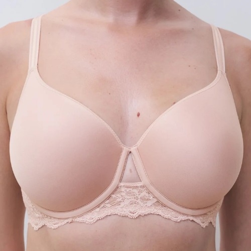 Chantelle Crush peach padded bra