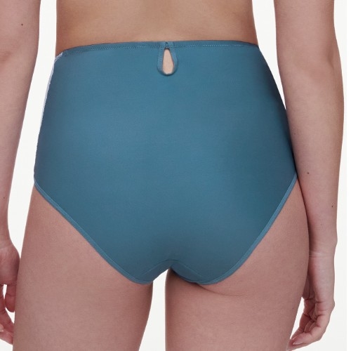 Chantelle Crush blue high waist brief