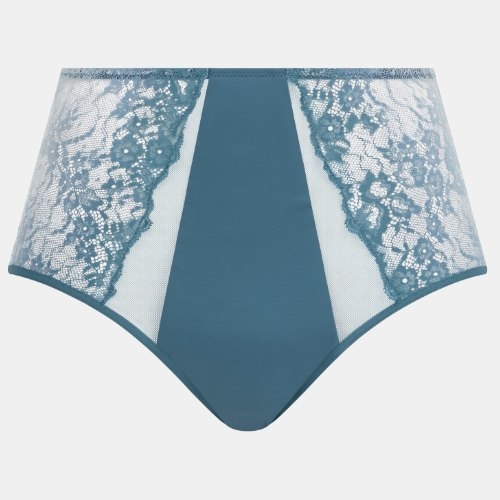 Chantelle Crush blue high waist brief