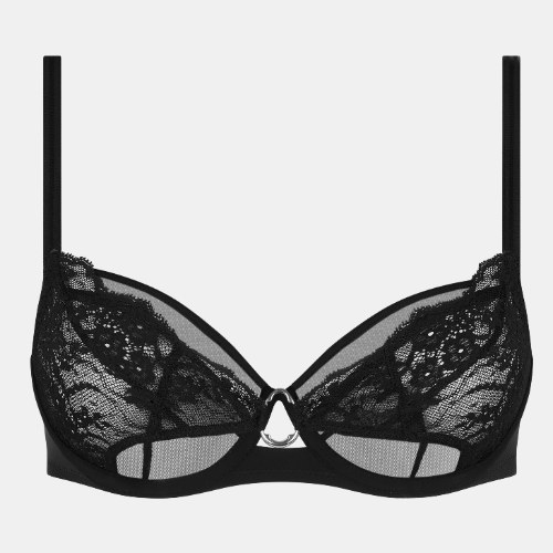 Chantelle Crush black non-padded bra