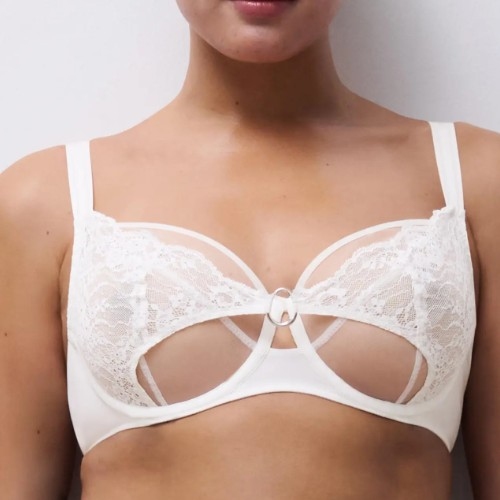 Chantelle Crush white non-padded bra