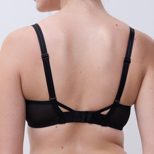 Chantelle Crush black non-padded bra