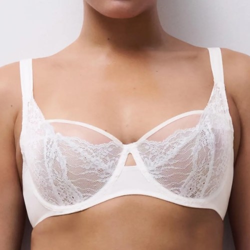 Chantelle Crush white non-padded bra