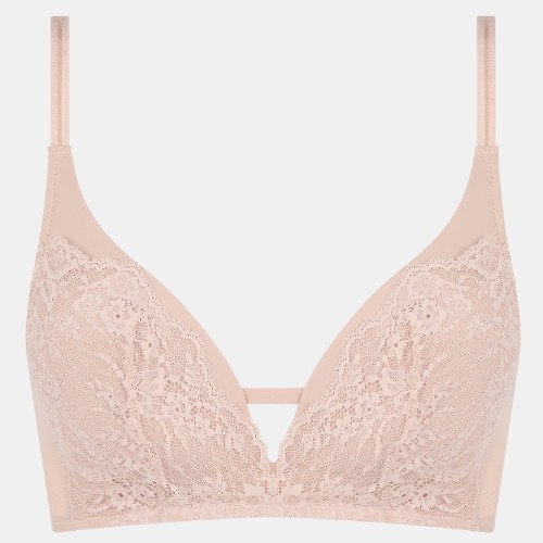 Chantelle Crush pink wireless bra