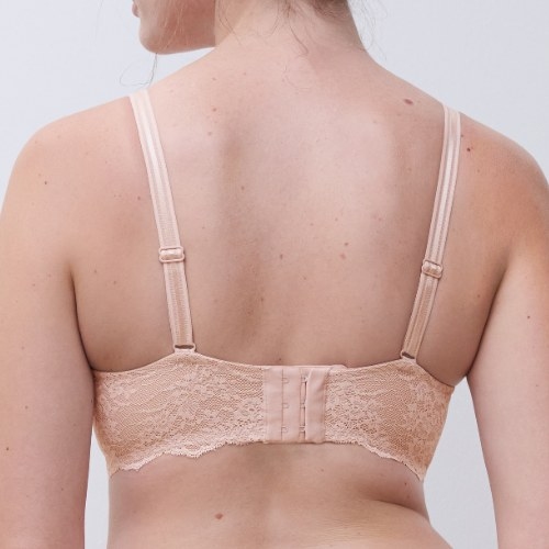 Chantelle Crush pink padded bra