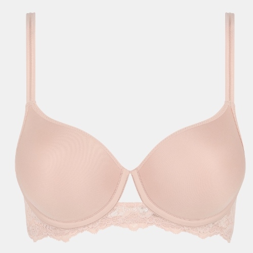 Chantelle Crush pink padded bra