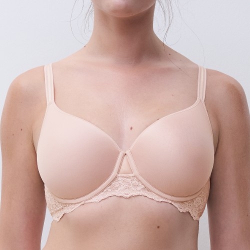 Chantelle Crush pink padded bra