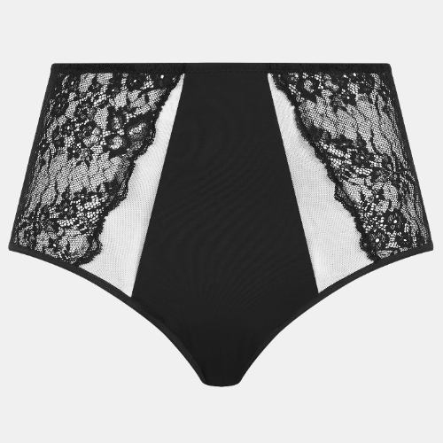 Chantelle Crush black high waist brief