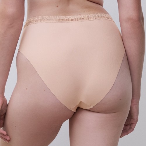 Chantelle Cozy Chic skin high waist brief