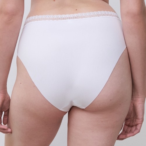 Chantelle Cozy Chic white high waist brief