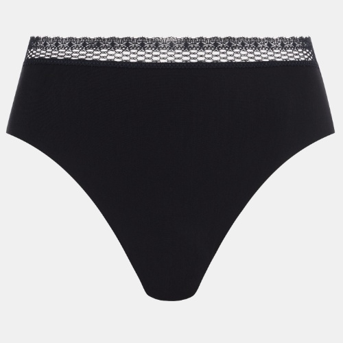 Chantelle Cozy Chic black high waist brief