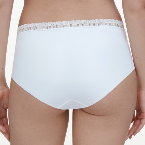 Chantelle Cozy Chic white high waist brief