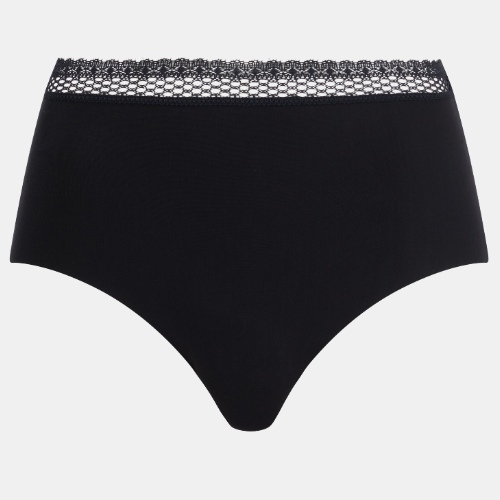 Chantelle Cozy Chic black high waist brief