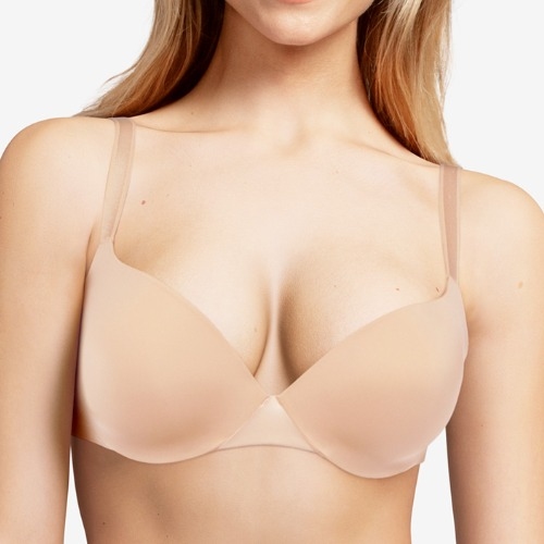 Chantelle Essentiall beige push up bra