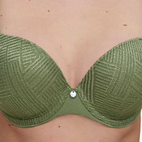 Chantelle Emma green padded bra