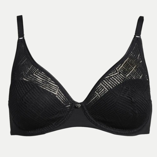 Chantelle Emma black padded bra