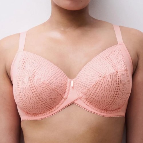 Chantelle Easy Support pink non-padded bra