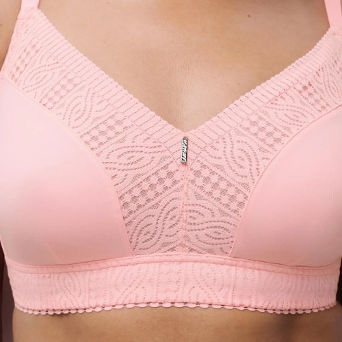 Chantelle Easy Support pink wireless bra