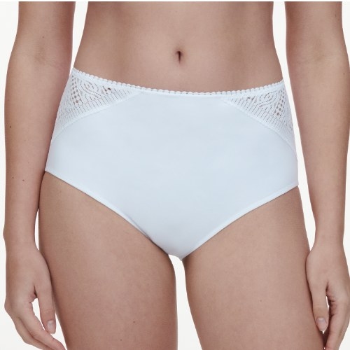 Chantelle Easy Support white high waist brief