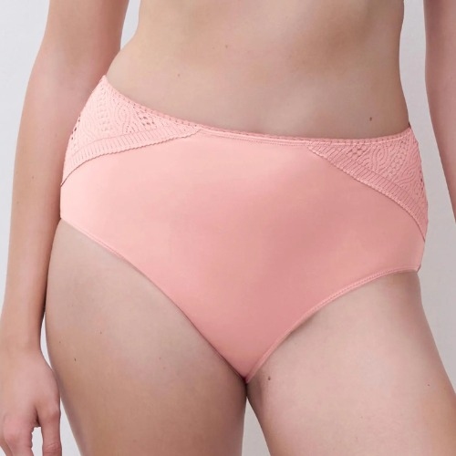 Chantelle Easy Support pink high waist brief