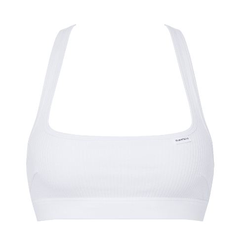 Chantelle Cotton Comfort white wireless bra