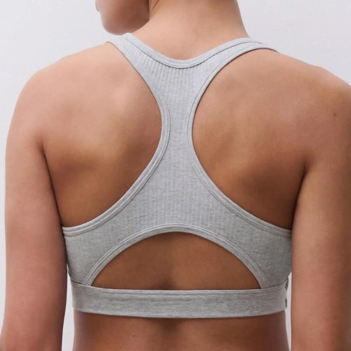 Chantelle Cotton Comfort grey wireless bra