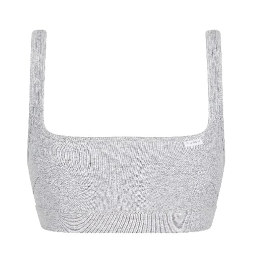 Chantelle Cotton Comfort grey wireless bra