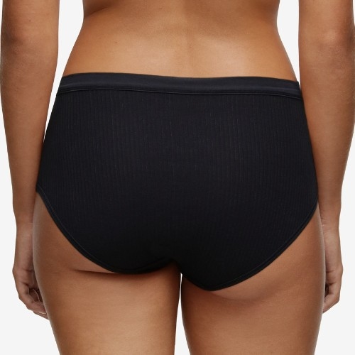 Chantelle Cotton Comfort black high waist brief