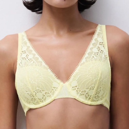 Chantelle Day to Night yellow padded bra