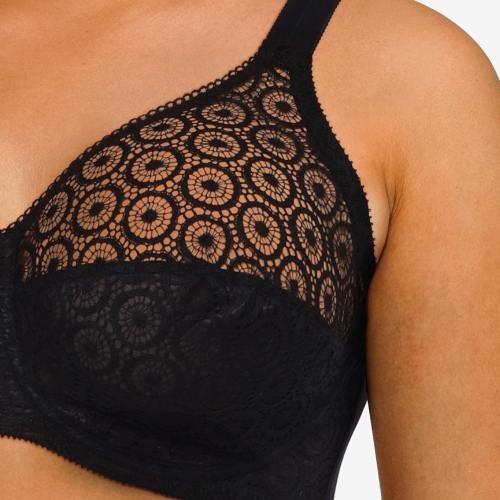 Chantelle Fete black non-padded bra
