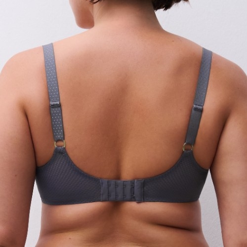 Chantelle Fleurs grey padded bra